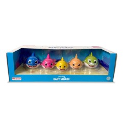 Baby Shark - Set de 5 Mini Figurines Baby Shark en boîte cadeau