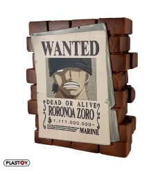 One Piece - Coin Bank Zoro Wanted