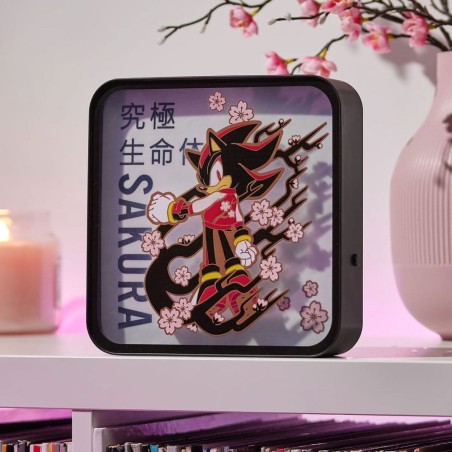 Sonic The Hedgehog - Lampe acrylique Sakura Shadow