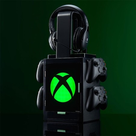 Microsoft Xbox - Station de rangement gaming Xbox avec éclairage
