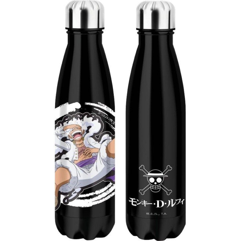 One Piece - Thermo Water Bottle Luffy Gear 5 Black One Piece - Thermo Water Bottle Luffy Gear 5 Black