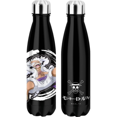 One Piece - Thermo Water Bottle Luffy Gear 5 Black