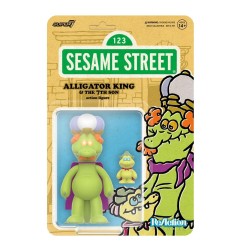 1, Rue Sésame - Figurine ReAction Alligator King & 7th Son 10 cm