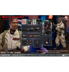 Ghostbusters - (1984) Action Figure 1/6 Winston Zeddemore 30 cm