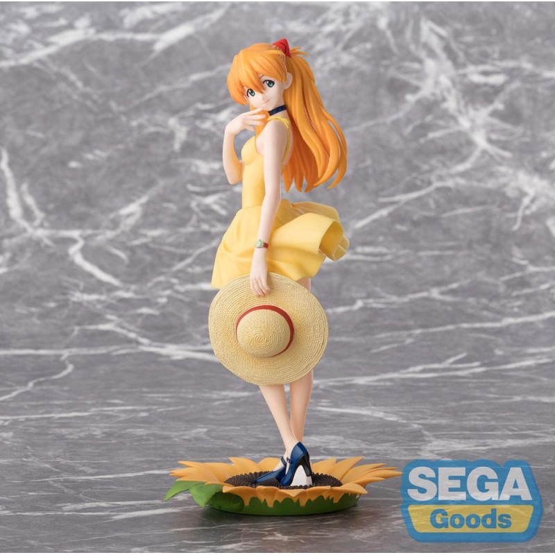 Rebuild of Evangelion - Statuette Luminasta Asuka Summer Dress Ver. 2 24 cm