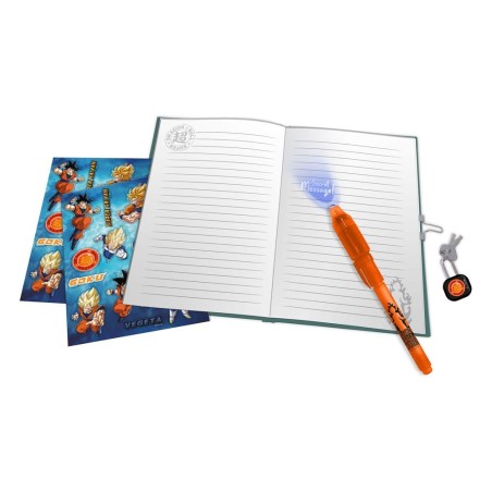 Dragon Ball - Set de journal intime Dragon Ball avec cadenas