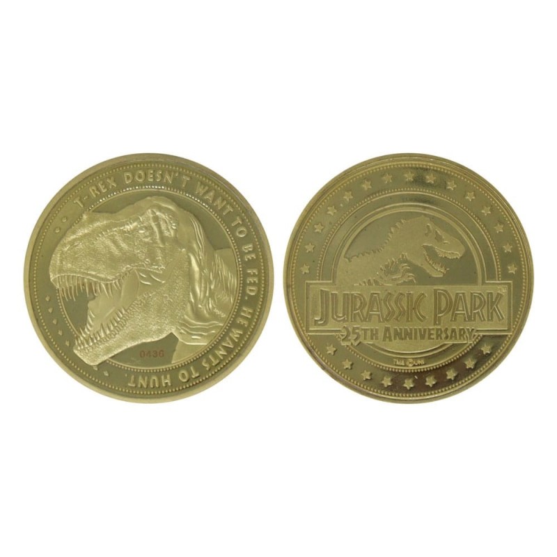 Jurassic Park - Jaws Collectable Coin Velociraptor Limited Edition
