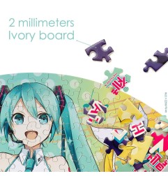 Hatsune Miku - Jigsaw Puzzle Round 500 pieces