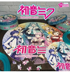 Hatsune Miku - Jigsaw Puzzle Round 500 pieces