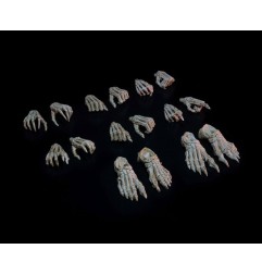 Mythic Legions : Necronominus - Accessoires pour figurines Skeletons of Necronominus Hands/Feet Pack