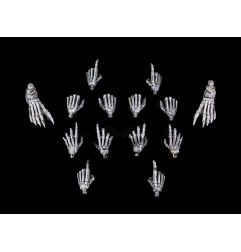 Mythic Legions -Pack 4 figurines Graveyard Skeletons