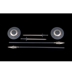 Mythic Legions -Pack 4 figurines Graveyard Skeletons