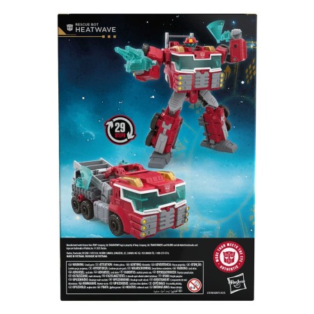 Transformers Age of the Primes Voyager Class - Figurine Rescue Bot Heatwave 18 cm
