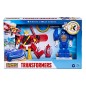 Sonic the Hedgehog x Transformers - Pack 2 figurines Wingtail & Blue Booster 13 cm