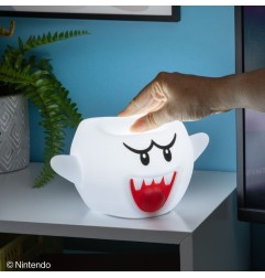 Nintendo - Super Mario Squishy Glo Silicon Light Boo 14 cm