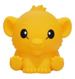 Disney - Squishy Glo Silicon Light The Lion King Simba 15 cm