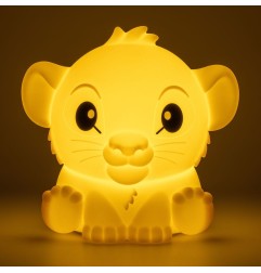 Disney - Squishy Glo Silicon Light The Lion King Simba 15 cm