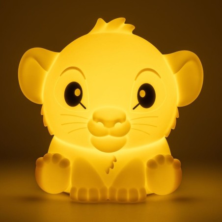 Disney - Squishy Glo Silicon Light The Lion King Simba 15 cm