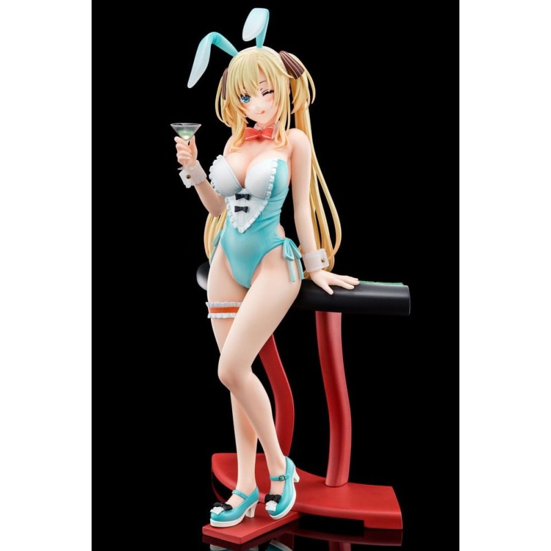 The Demon Sword Master of Excalibur Academy - Statue 1/6 Regina Mercedes wearing Bunny costume with Nip Slip Gimmick System 27 c