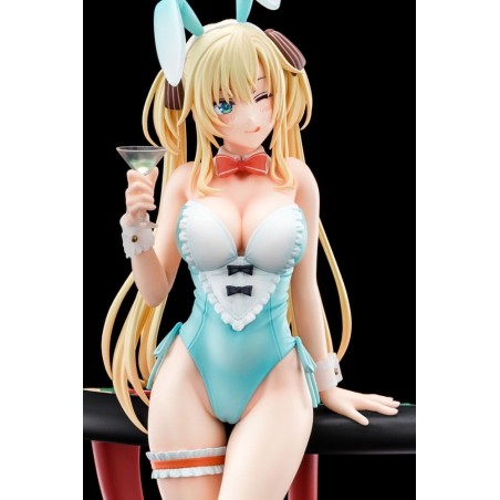 The Demon Sword Master of Excalibur Academy - Statue 1/6 Regina Mercedes wearing Bunny costume with Nip Slip Gimmick System 27 c