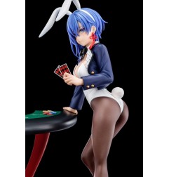 The Demon Sword Master of Excalibur Academy - Statuette 1/6 Sakuya Sieglinde wearing lapis lazuli blue bunny costume with Nip Sl