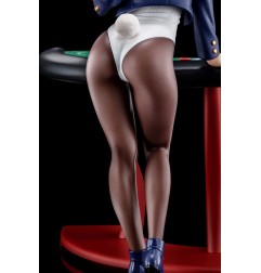 The Demon Sword Master of Excalibur Academy - Statuette 1/6 Sakuya Sieglinde wearing lapis lazuli blue bunny costume with Nip Sl