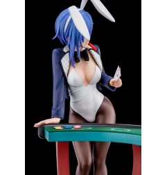 The Demon Sword Master of Excalibur Academy - Statuette 1/6 Sakuya Sieglinde wearing lapis lazuli blue bunny costume with Nip Sl