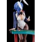 The Demon Sword Master of Excalibur Academy - Statuette 1/6 Sakuya Sieglinde wearing lapis lazuli blue bunny costume with Nip Sl