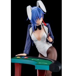 The Demon Sword Master of Excalibur Academy - Statuette 1/6 Sakuya Sieglinde wearing lapis lazuli blue bunny costume with Nip Sl