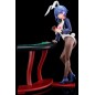 The Demon Sword Master of Excalibur Academy - Statuette 1/6 Sakuya Sieglinde wearing lapis lazuli blue bunny costume with Nip Sl
