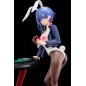 The Demon Sword Master of Excalibur Academy - Statuette 1/6 Sakuya Sieglinde wearing lapis lazuli blue bunny costume with Nip Sl