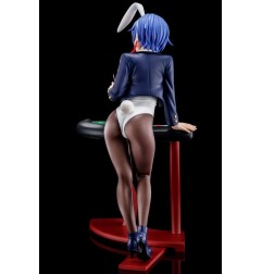 The Demon Sword Master of Excalibur Academy - Statuette 1/6 Sakuya Sieglinde wearing lapis lazuli blue bunny costume with Nip Sl