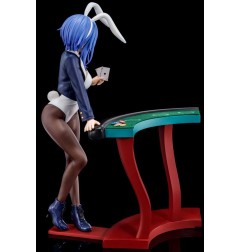 The Demon Sword Master of Excalibur Academy - Statuette 1/6 Sakuya Sieglinde wearing lapis lazuli blue bunny costume with Nip Sl