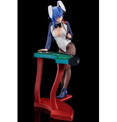 The Demon Sword Master of Excalibur Academy - Statuette 1/6 Sakuya Sieglinde wearing lapis lazuli blue bunny costume with Nip Sl
