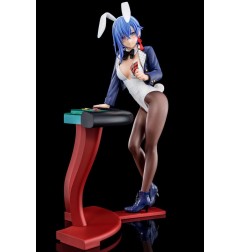 The Demon Sword Master of Excalibur Academy - Statuette 1/6 Sakuya Sieglinde wearing lapis lazuli blue bunny costume with Nip Sl