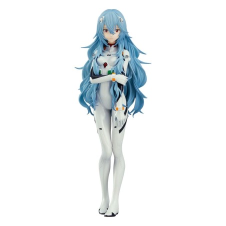 Rebuild of Evangelion - Statuette Pop Up Parade Rei Ayanami: Long Hair Ver. (3rd-run) 17 cm