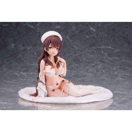 Original Illustration - Statuette 1/6 Nurse no!? Natsuho-san Onetsu Hakarimashoone 14 cm By Vispo