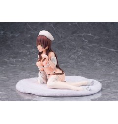 Original Illustration - Statuette 1/6 Nurse no!? Natsuho-san Onetsu Hakarimashoone 14 cm By Vispo