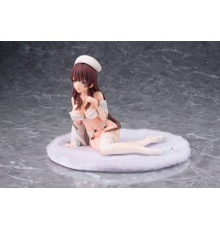 Original Illustration - Statuette 1/6 Nurse no!? Natsuho-san Onetsu Hakarimashoone 14 cm By Vispo