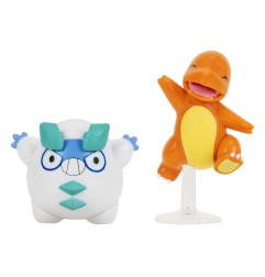 Pokémon - Battle Figure Set Figure 2-Pack Darumaka & Charmander 5