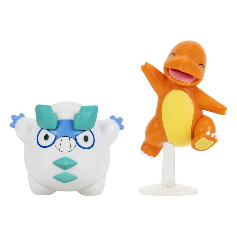 Pokémon - Battle Figure Set Figure 2-Pack Darumaka & Charmander 5
