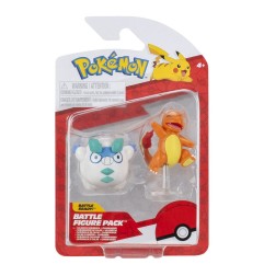 Pokémon - Pack 2 figurines Pokémon Battle Figure Set Darumarond & Salamèche N°5