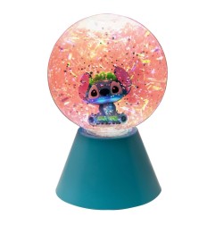 Lilo & Stitch - Lampe LED Stitch Glitter Ball 17 cm