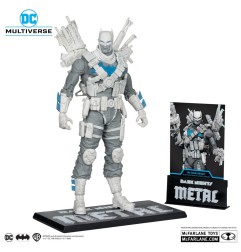 DC Comics - DC Multiverse Action Figure The Grim Knight (Dark Nights Metal) (Black & White Accent Edition) (Gold Label) 18 cm