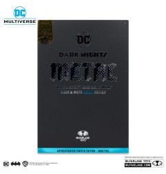 DC Comics - DC Multiverse Action Figure The Grim Knight (Dark Nights Metal) (Black & White Accent Edition) (Gold Label) 18 cm