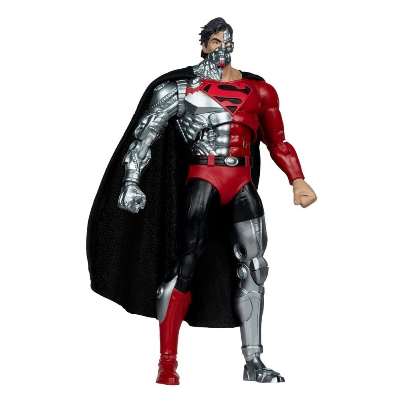 DC Comics - Revenge of the Green Lanterns DC Multiverse Action Figure Cyborg Superman (Gold Label) 18 cm
