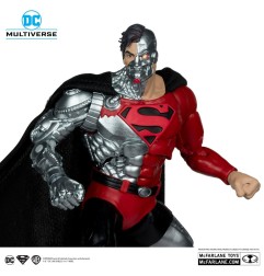 DC Comics - Revenge of the Green Lanterns DC Multiverse Action Figure Cyborg Superman (Gold Label) 18 cm