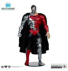 Revenge of the Green Lanterns DC Multiverse - Figurine Cyborg Superman (Gold Label) 18 cm