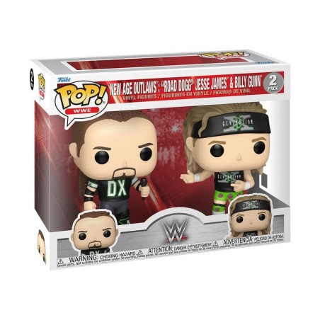 WWE - POP! Television Vinyl Figures 2-Pack New Age Outlaws 9 cm