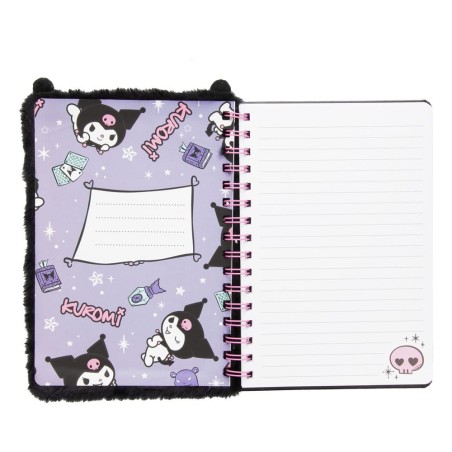 Sanrio - Cahier relié Kuromi Fluffy